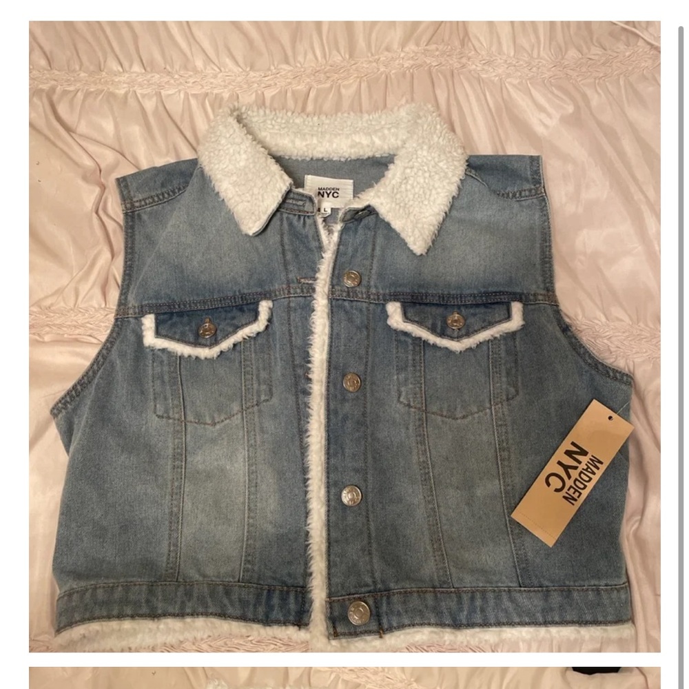 Denim vest Sold